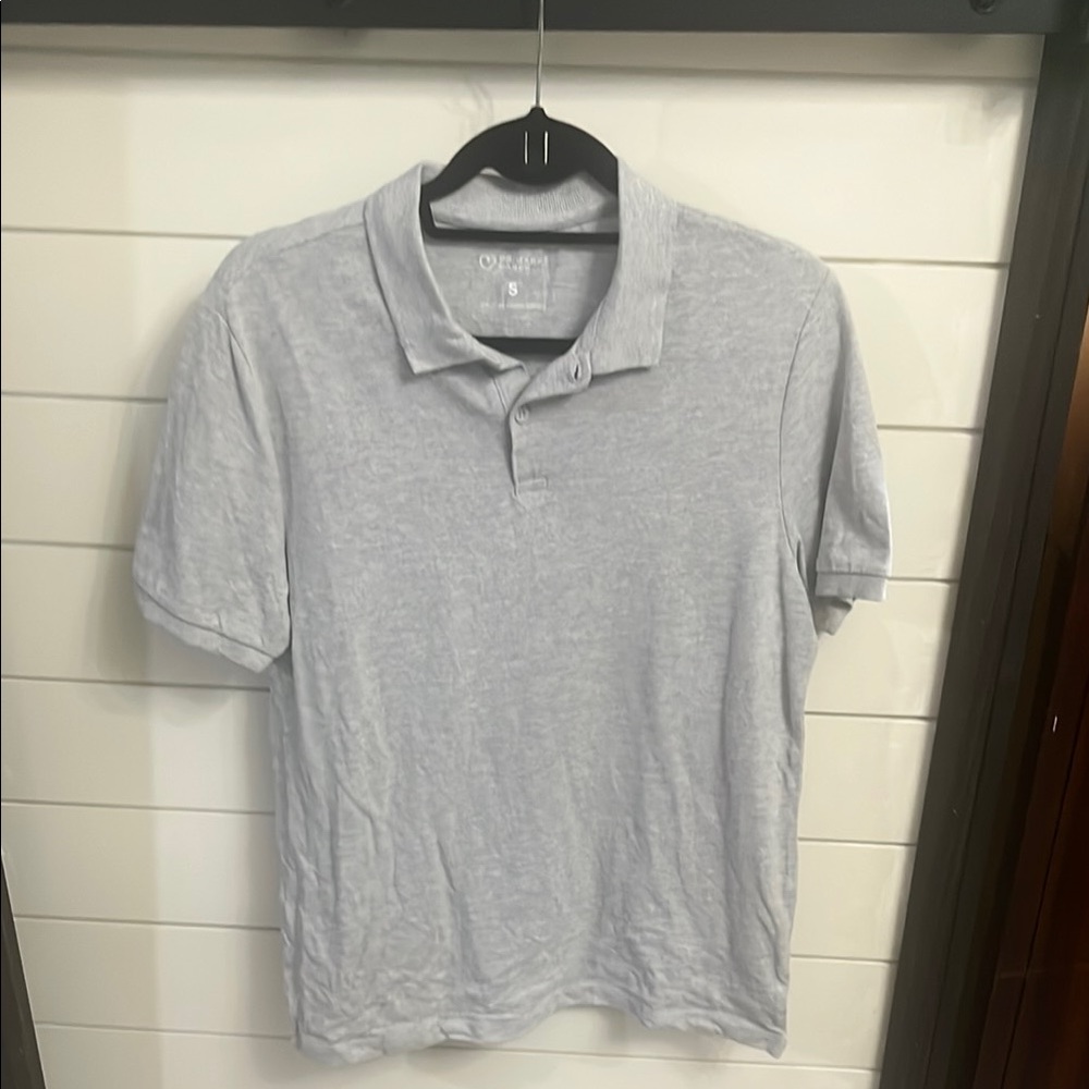 Primark Gray Polo Shirt Classic Short-Sleeve